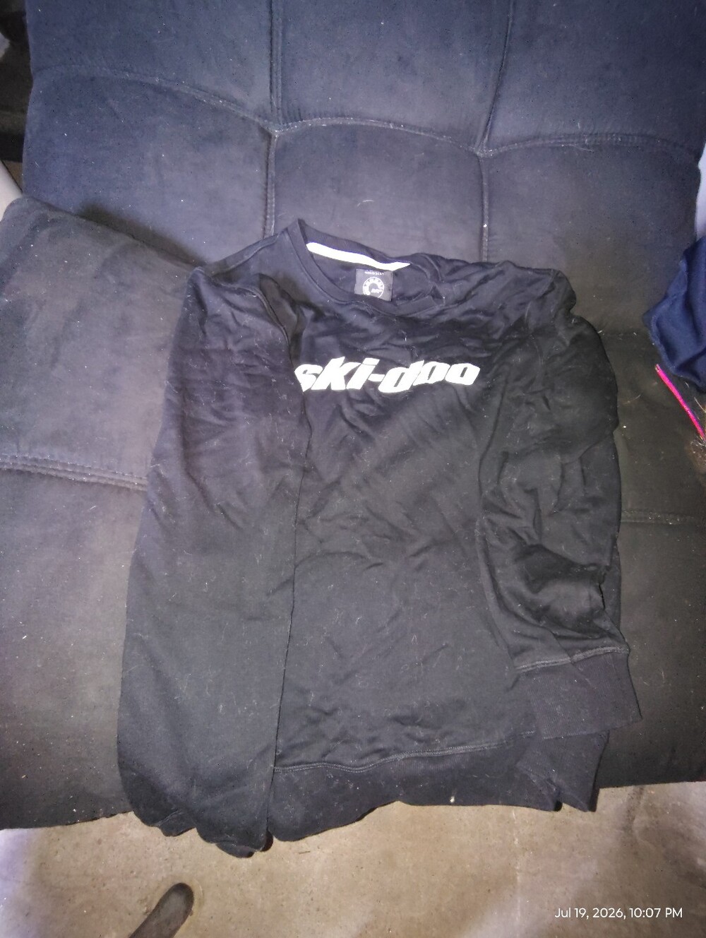 Ski-Doo Black Logo Crewneck Sweatshirt